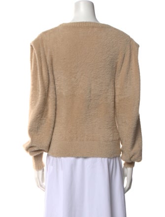 Ronny Kobo Nylon Crew Neck Sweater