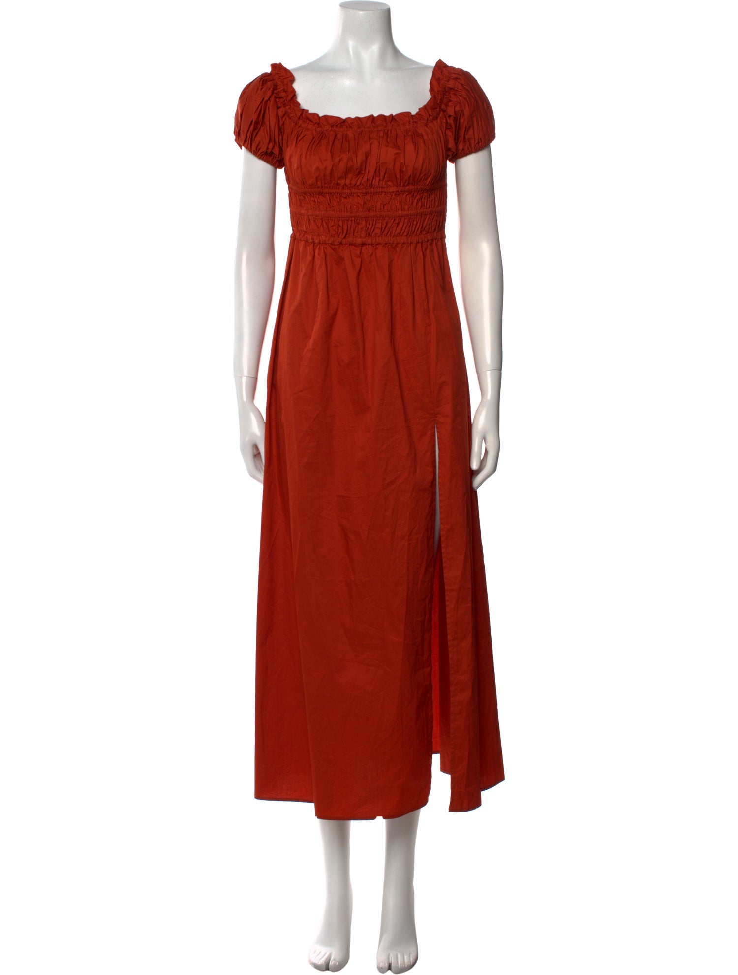 Ronny Kobo Square Neckline Long Dress