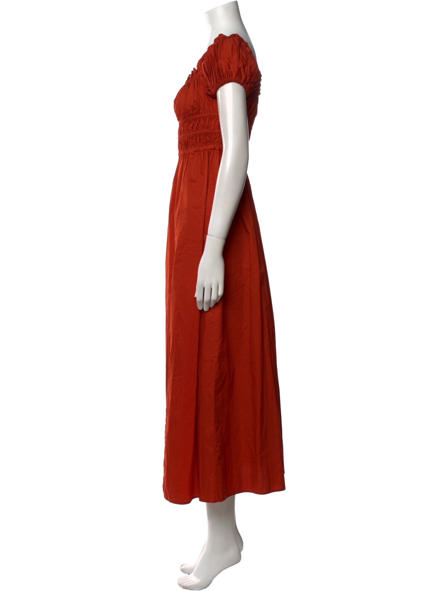 Ronny Kobo Square Neckline Long Dress