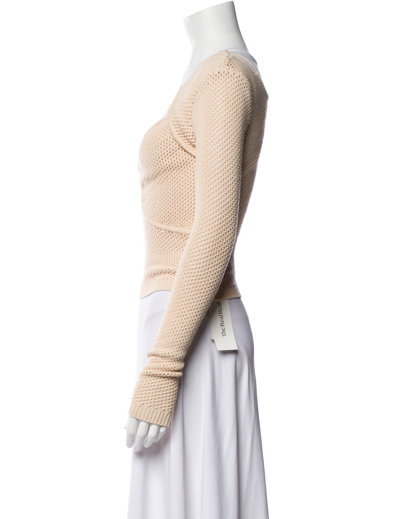 Ronny Kobo Square Neckline Sweater w/ Tags