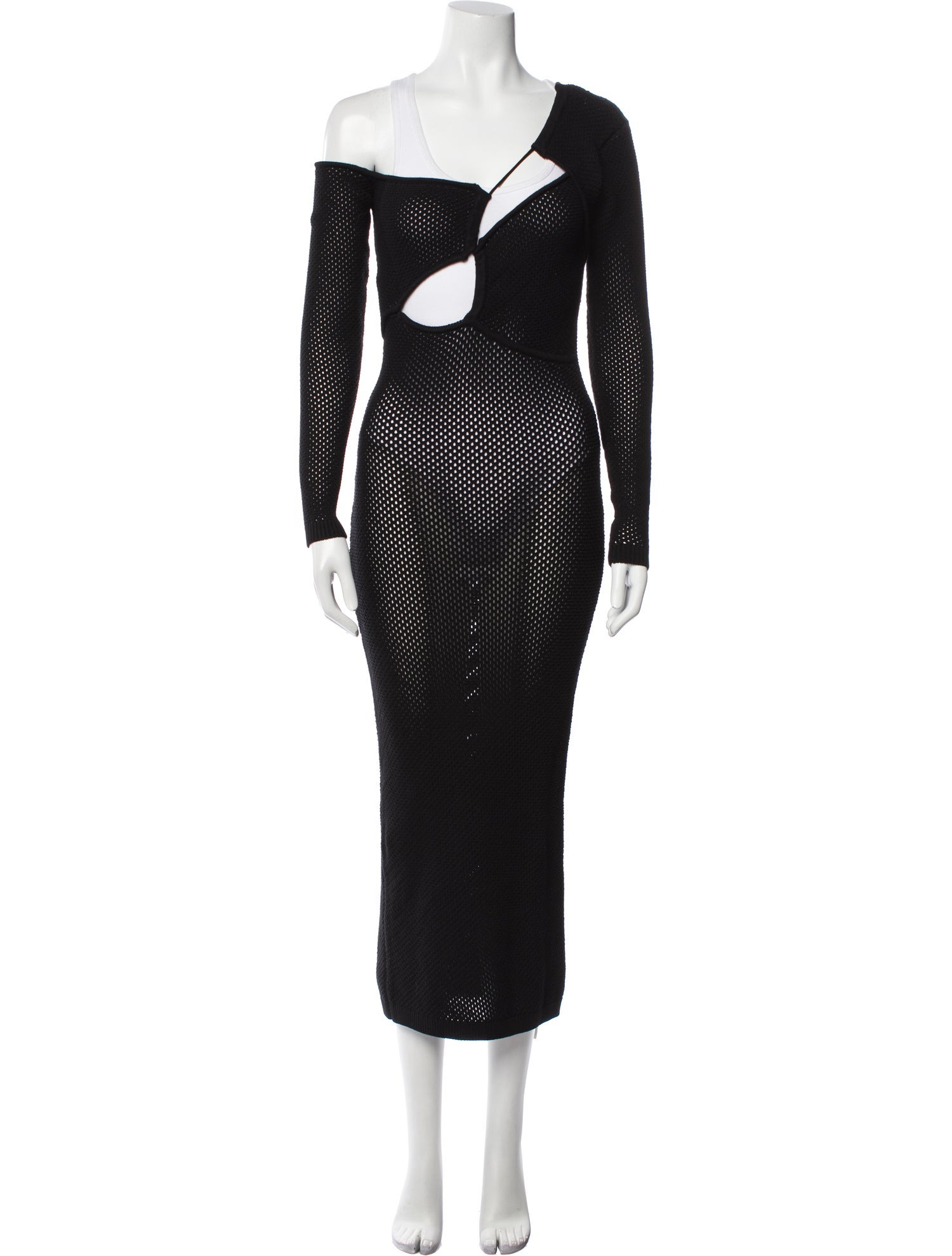 Ronny Kobo Patterned Midi Length Dress