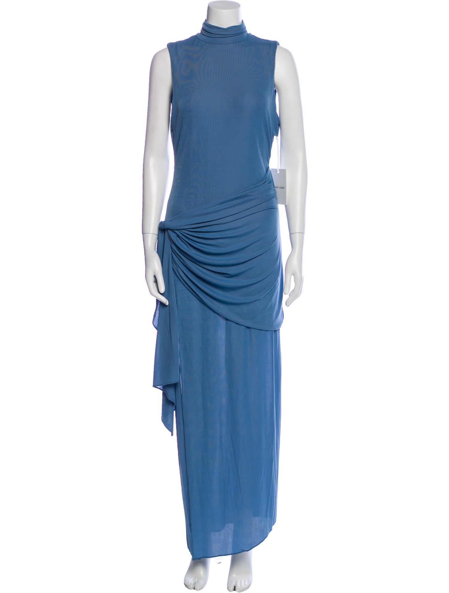 Ronny Kobo Mock Neck Long Dress w/ Tags