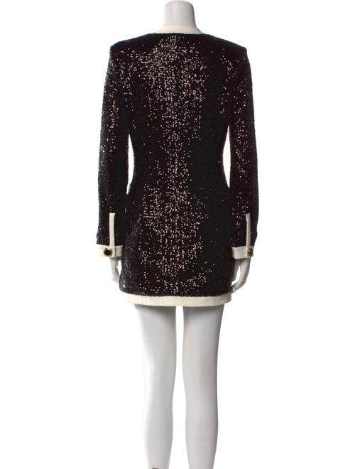 Ronny Kobo Patterned Mini Dress