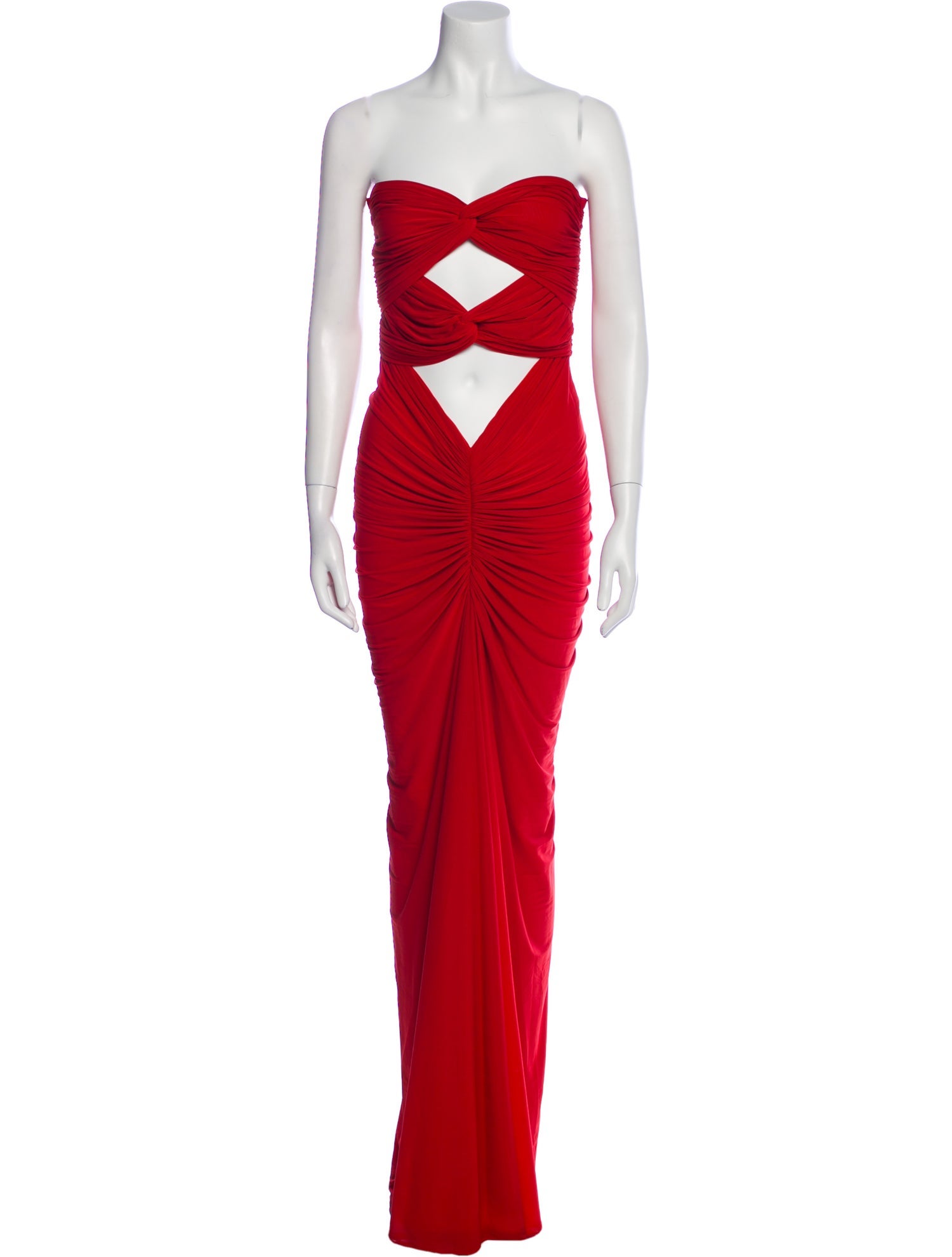 Ronny Kobo Strapless Long Dress