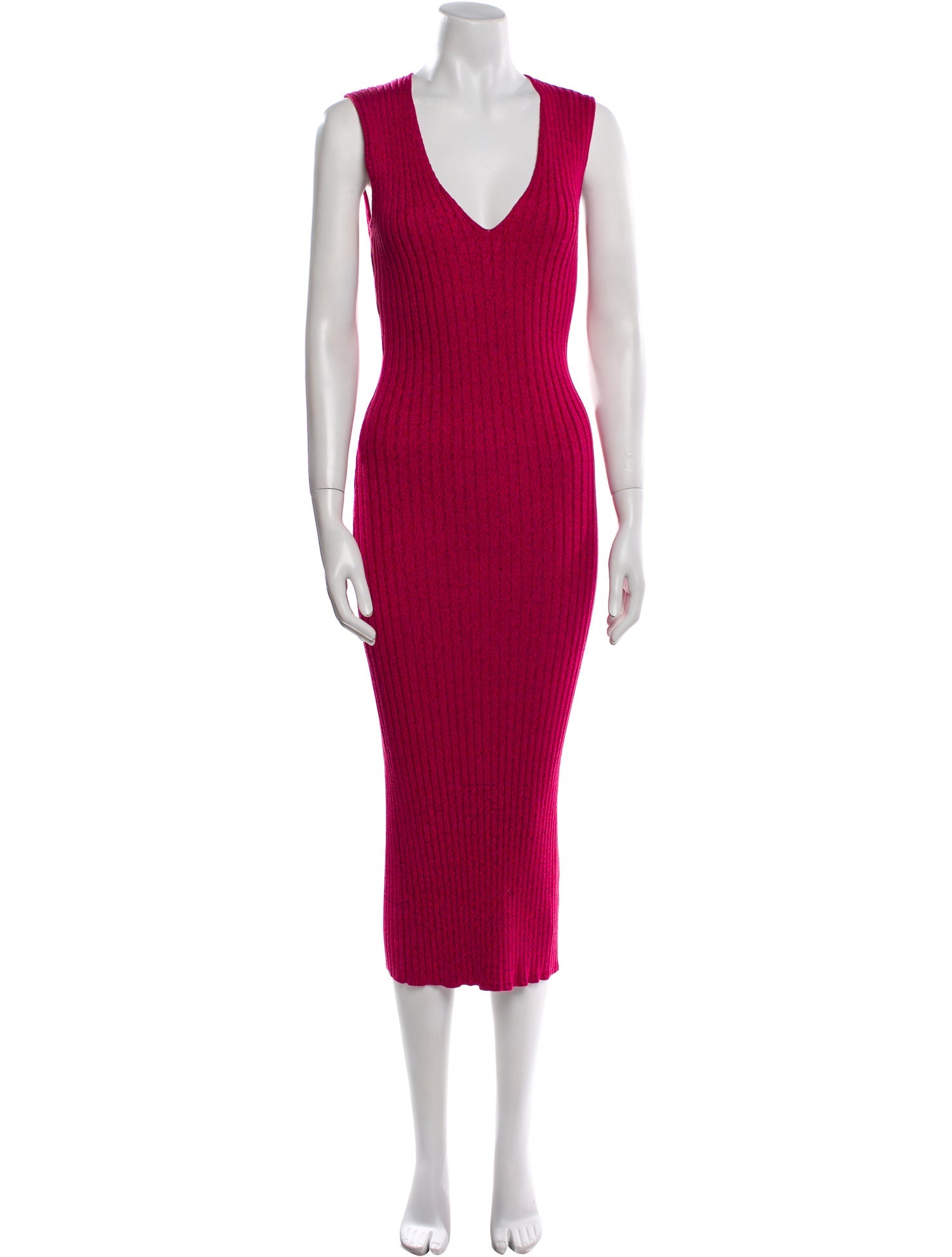 Ronny Kobo V-Neck Long Dress