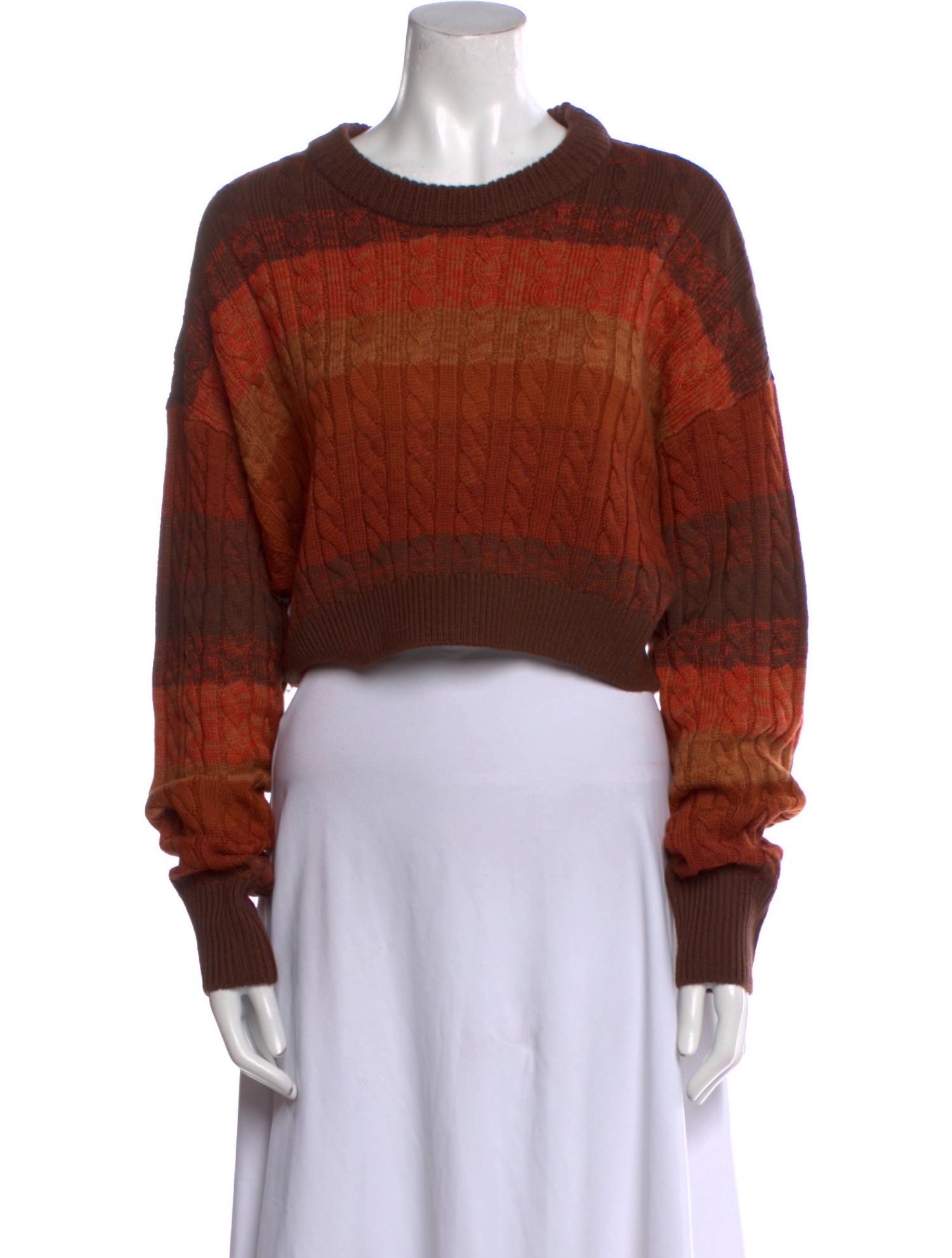 Ronny Kobo Wool Striped Sweater w/ Tags