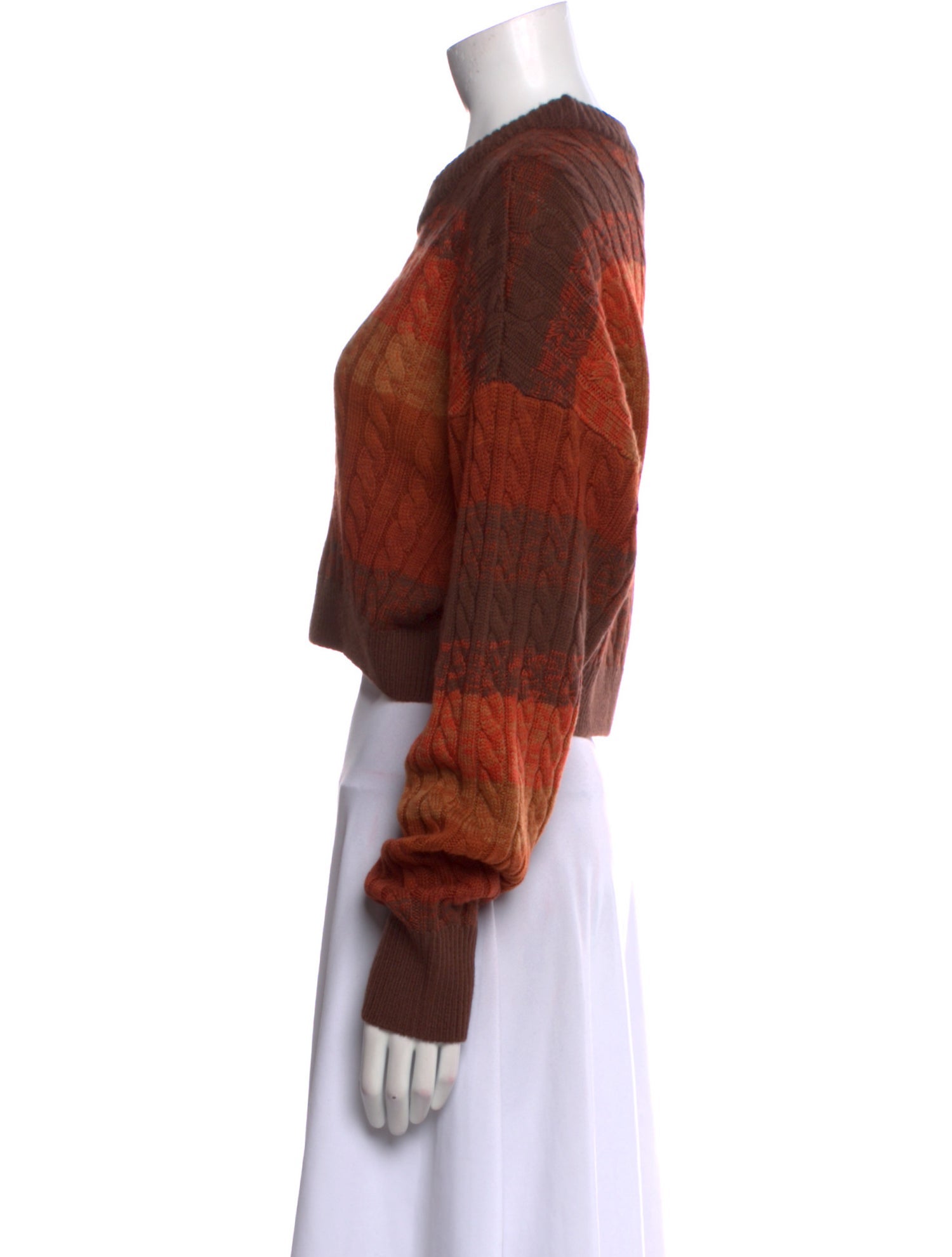 Ronny Kobo Wool Striped Sweater w/ Tags