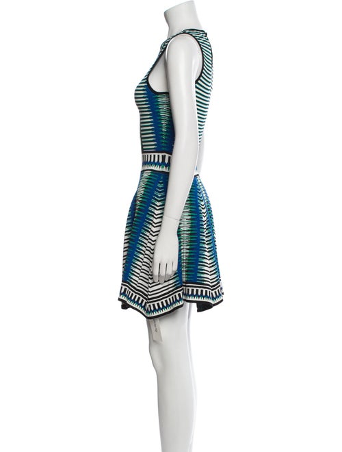 Ronny Kobo Printed Mini Dress