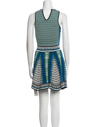 Ronny Kobo Printed Mini Dress