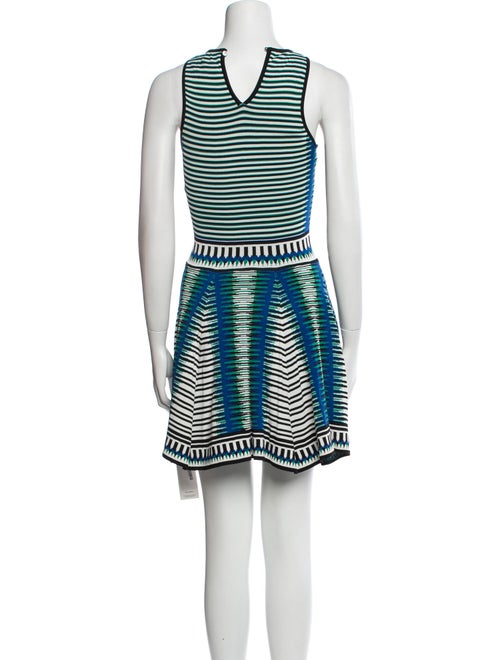 Ronny Kobo Printed Mini Dress