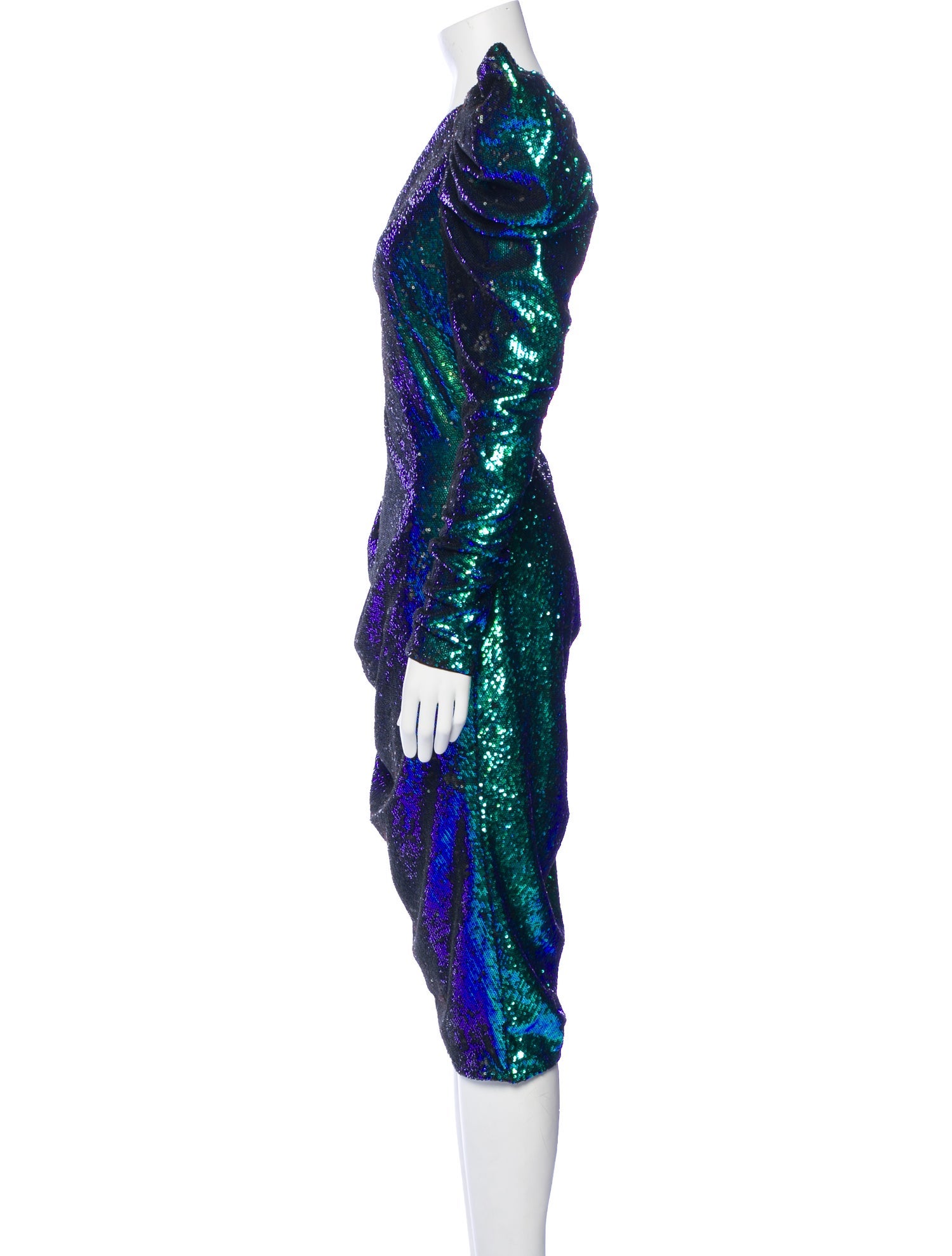 Ronny Kobo Printed Midi Length Dress w/ Tags