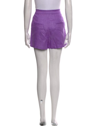 Ronny Kobo Linen Mini Shorts