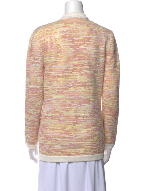 Ronny Kobo Striped V-Neck Sweater