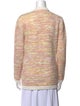 Ronny Kobo Striped V-Neck Sweater