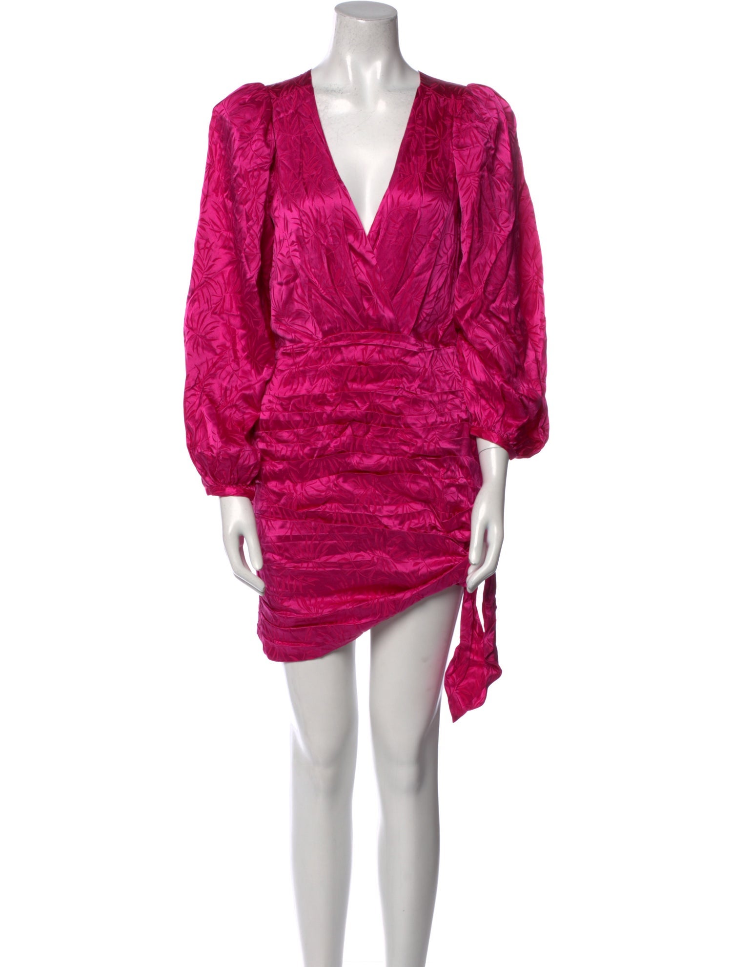 Ronny Kobo Silk Mini Dress