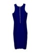 Ronny Kobo Striped Knee-Length Dress