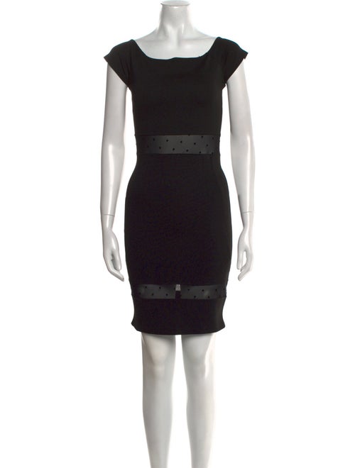 Ronny Kobo Printed Mini Dress