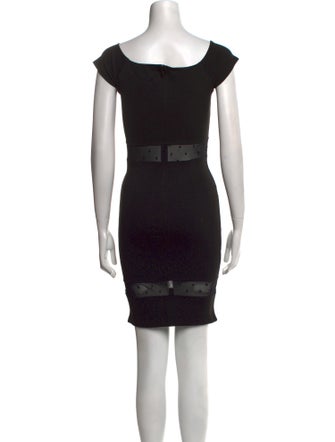 Ronny Kobo Printed Mini Dress