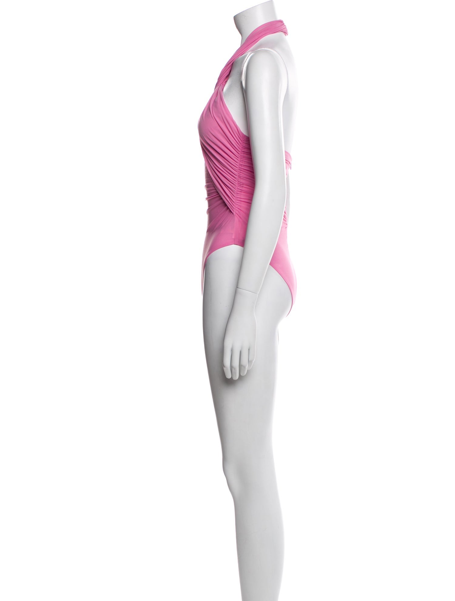 Ronny Kobo Halterneck Sleeveless Bodysuit