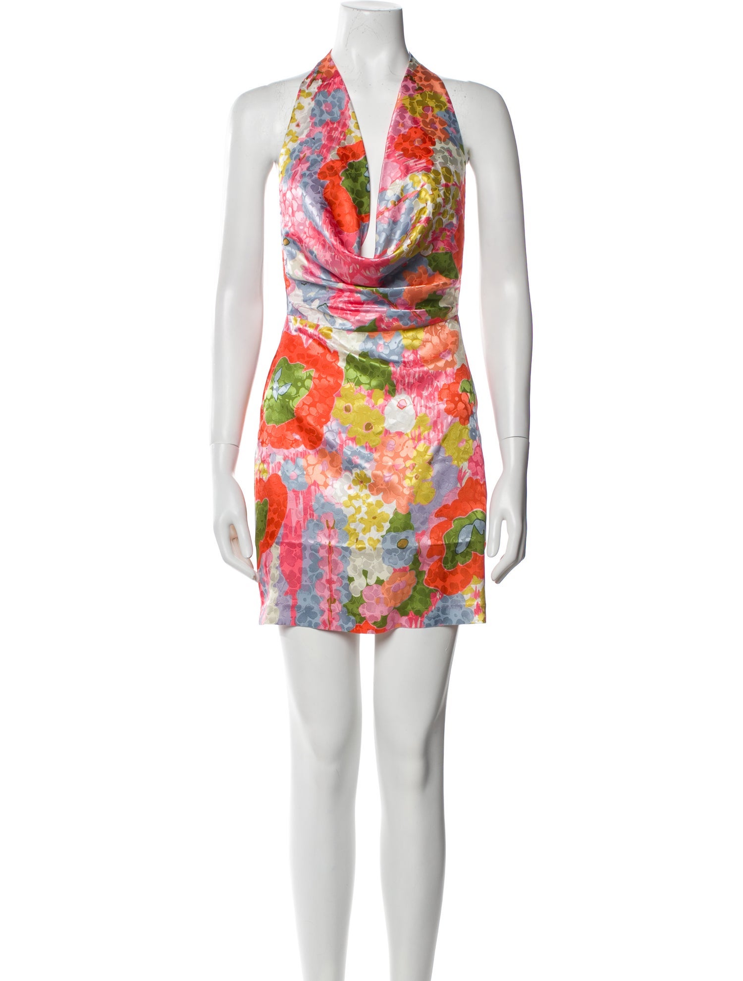 Ronny Kobo Printed Mini Dress