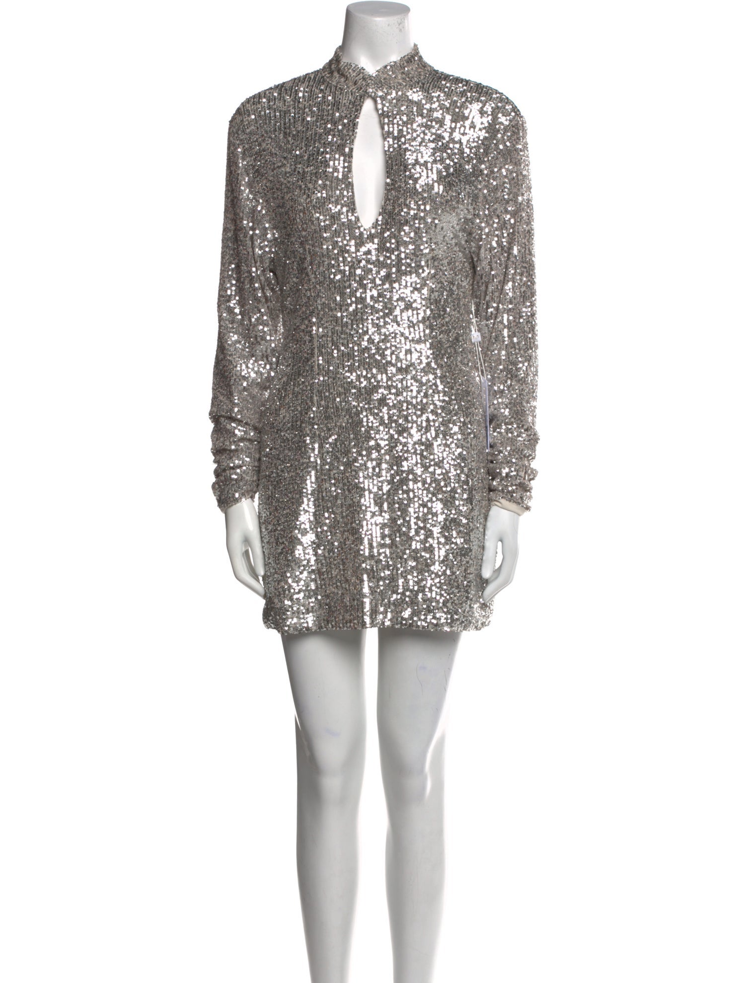 Ronny Kobo V-Neck Mini Dress w/ Tags