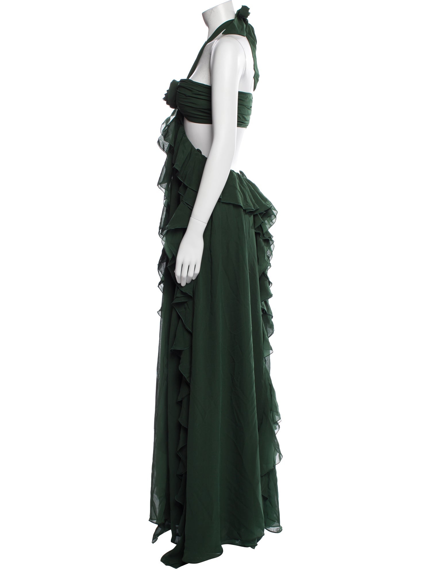 Ronny Kobo Halterneck Long Dress
