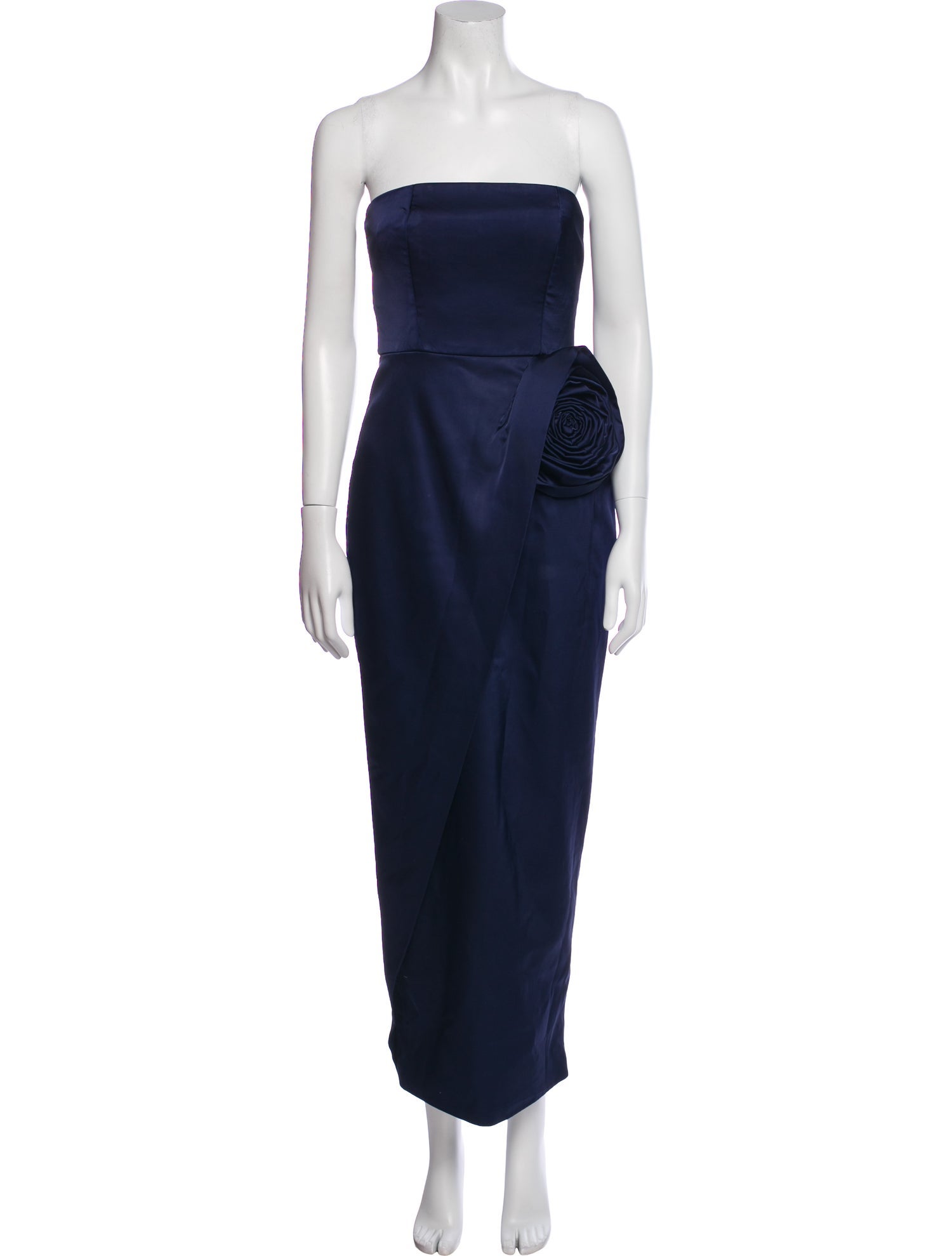 Ronny Kobo Strapless Midi Length Dress