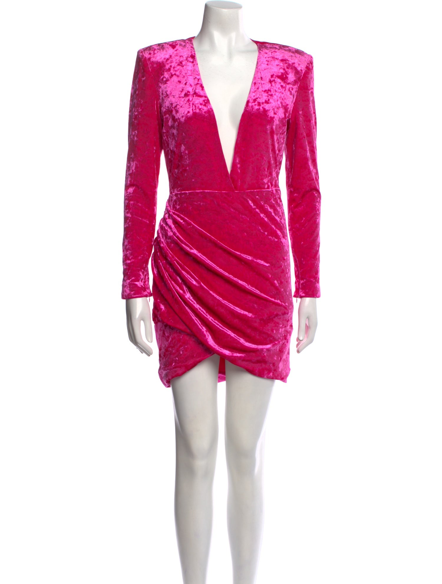 Ronny Kobo V-Neck Mini Dress