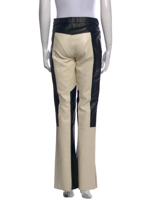 Ronny Kobo Colorblock Pattern Wide Leg Pants