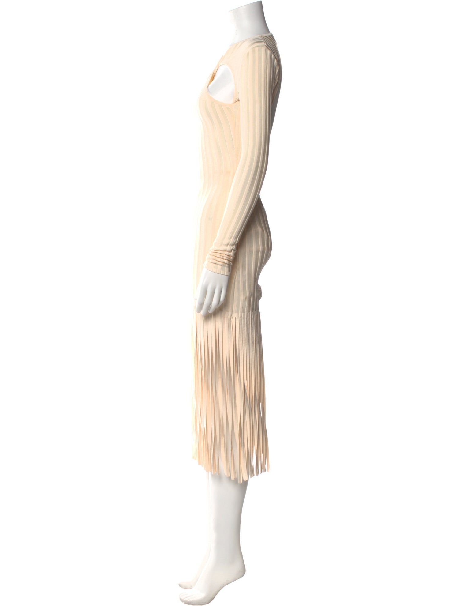 Ronny Kobo V-Neck Midi Length Dress