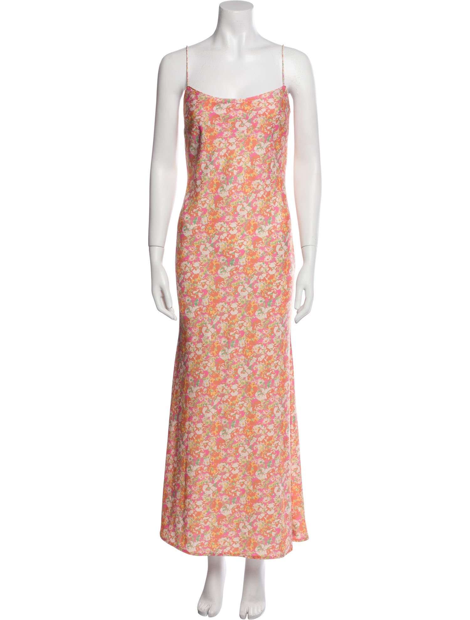 Ronny Kobo Floral Print Midi Length Dress