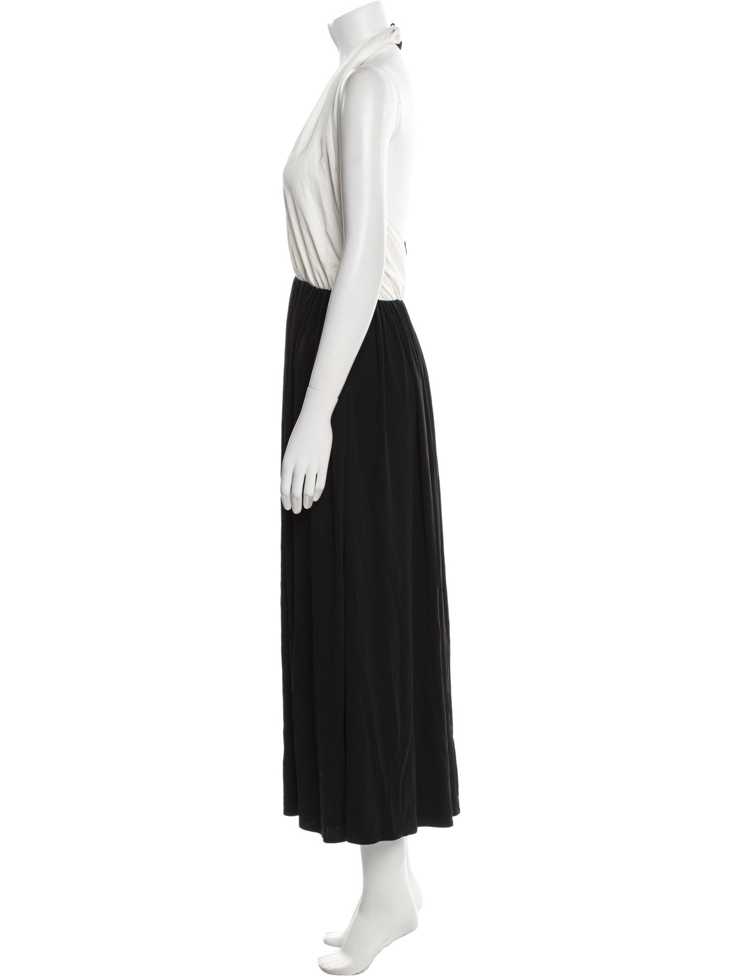 Ronny Kobo Halterneck Long Dress