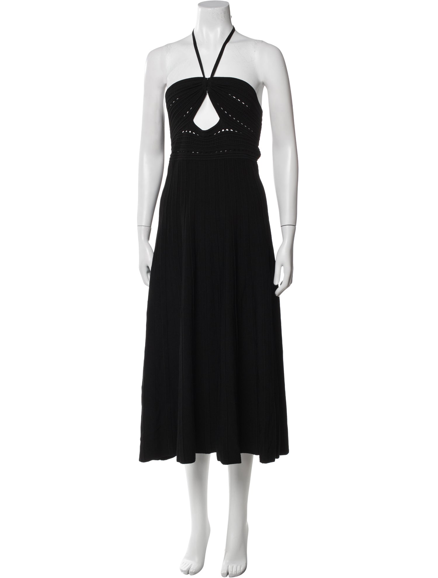 Ronny Kobo Halterneck Midi Length Dress