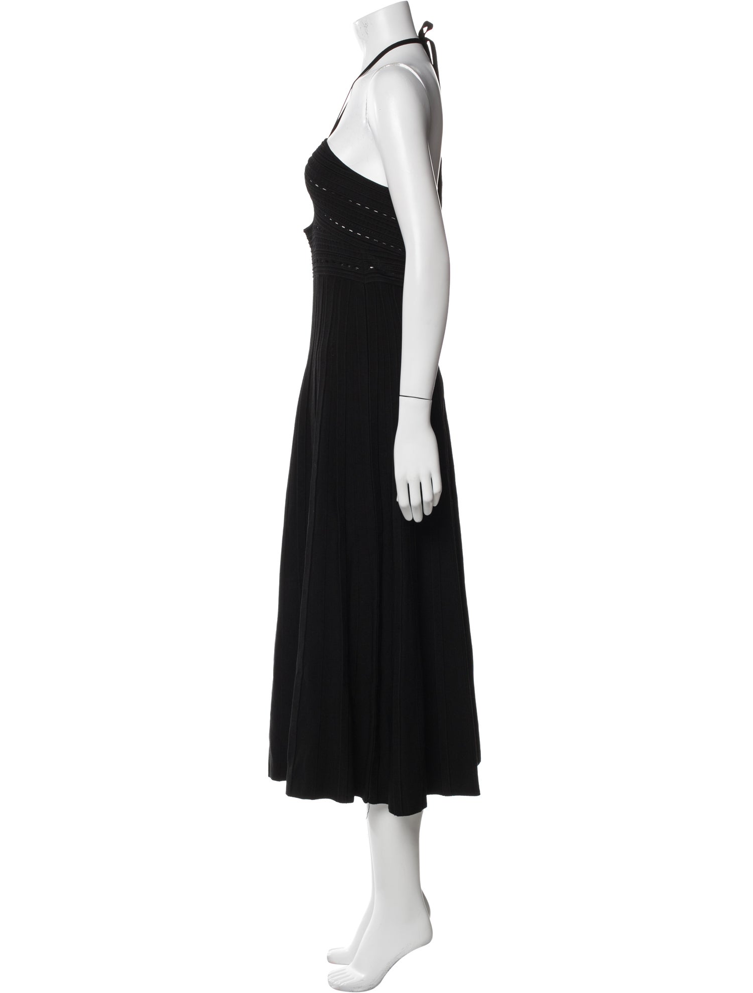 Ronny Kobo Halterneck Midi Length Dress