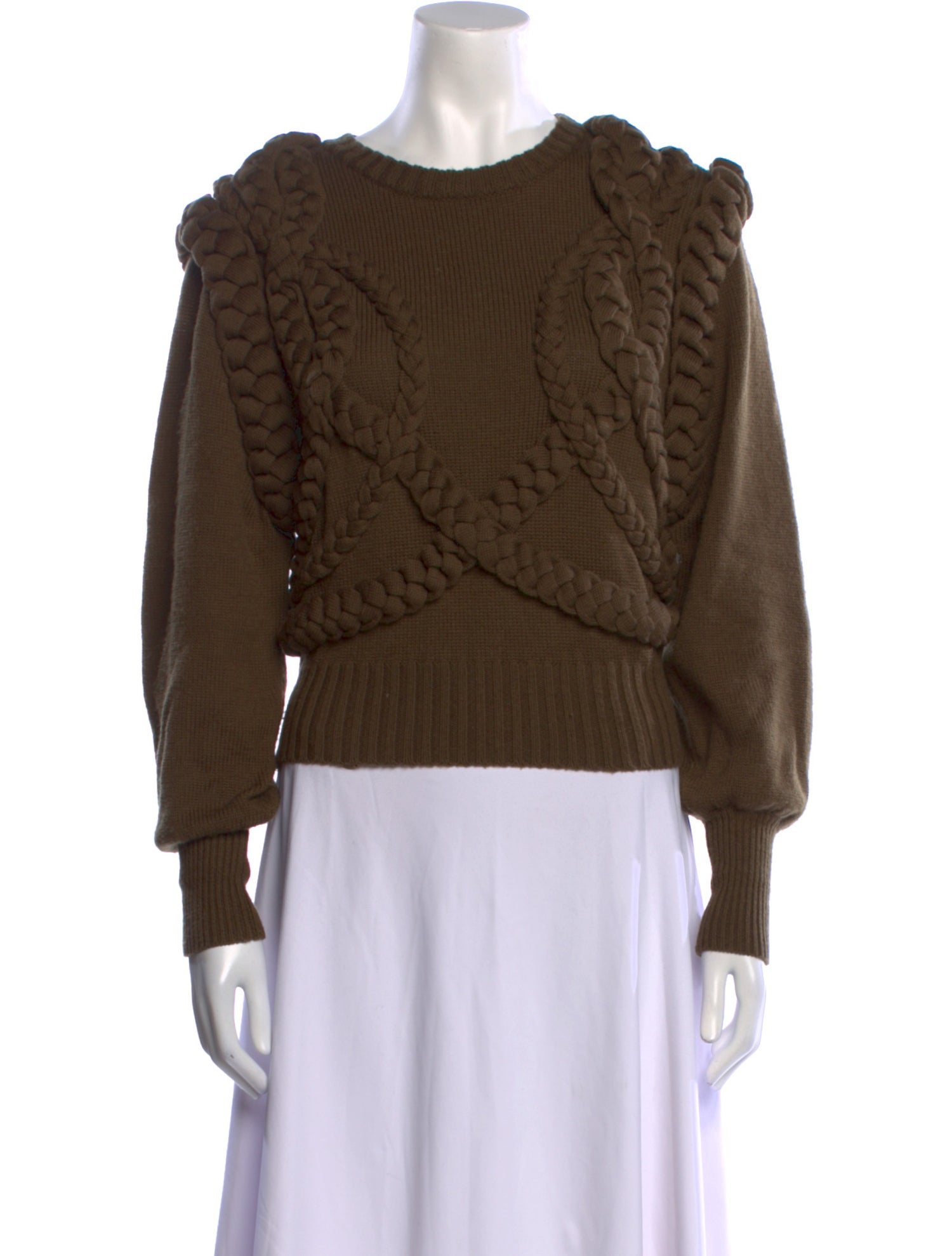 Ronny Kobo Wool Scoop Neck Sweater