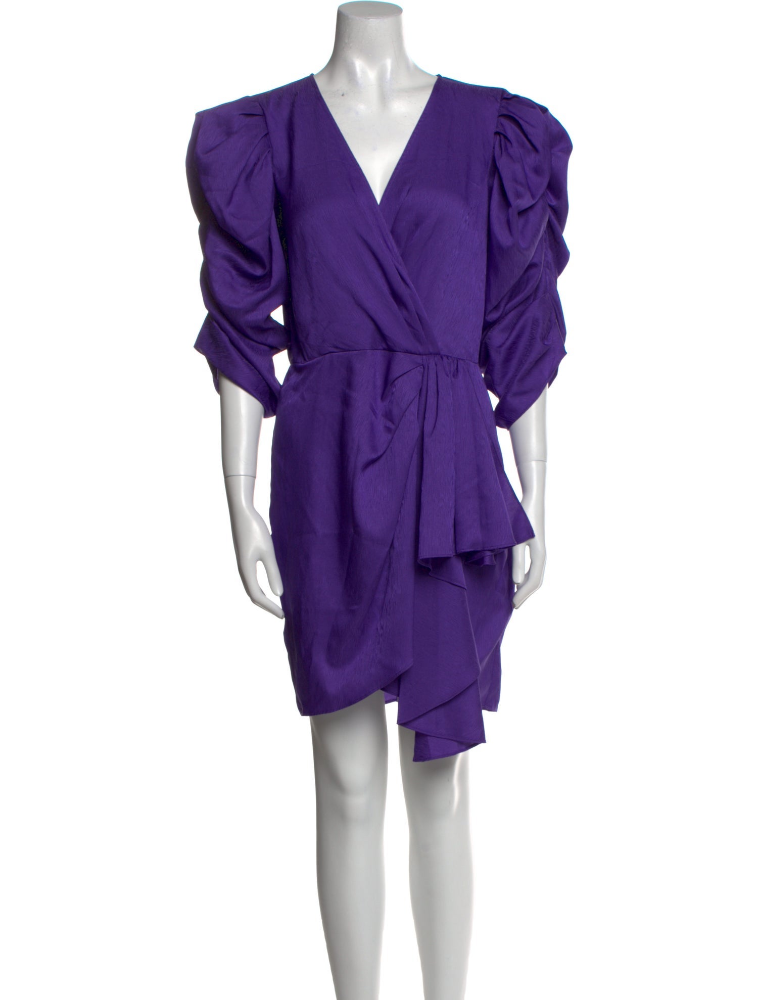 Ronny Kobo V-Neck Mini Dress