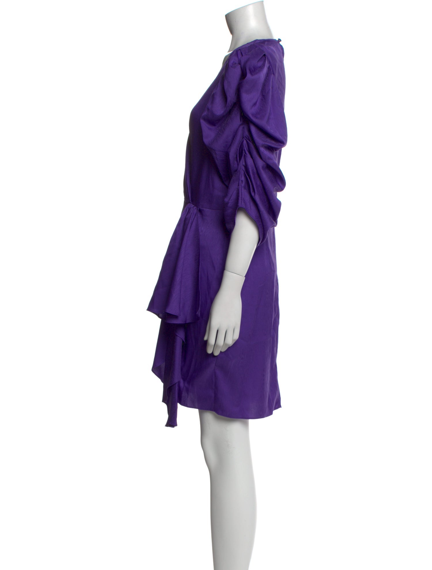 Ronny Kobo V-Neck Mini Dress