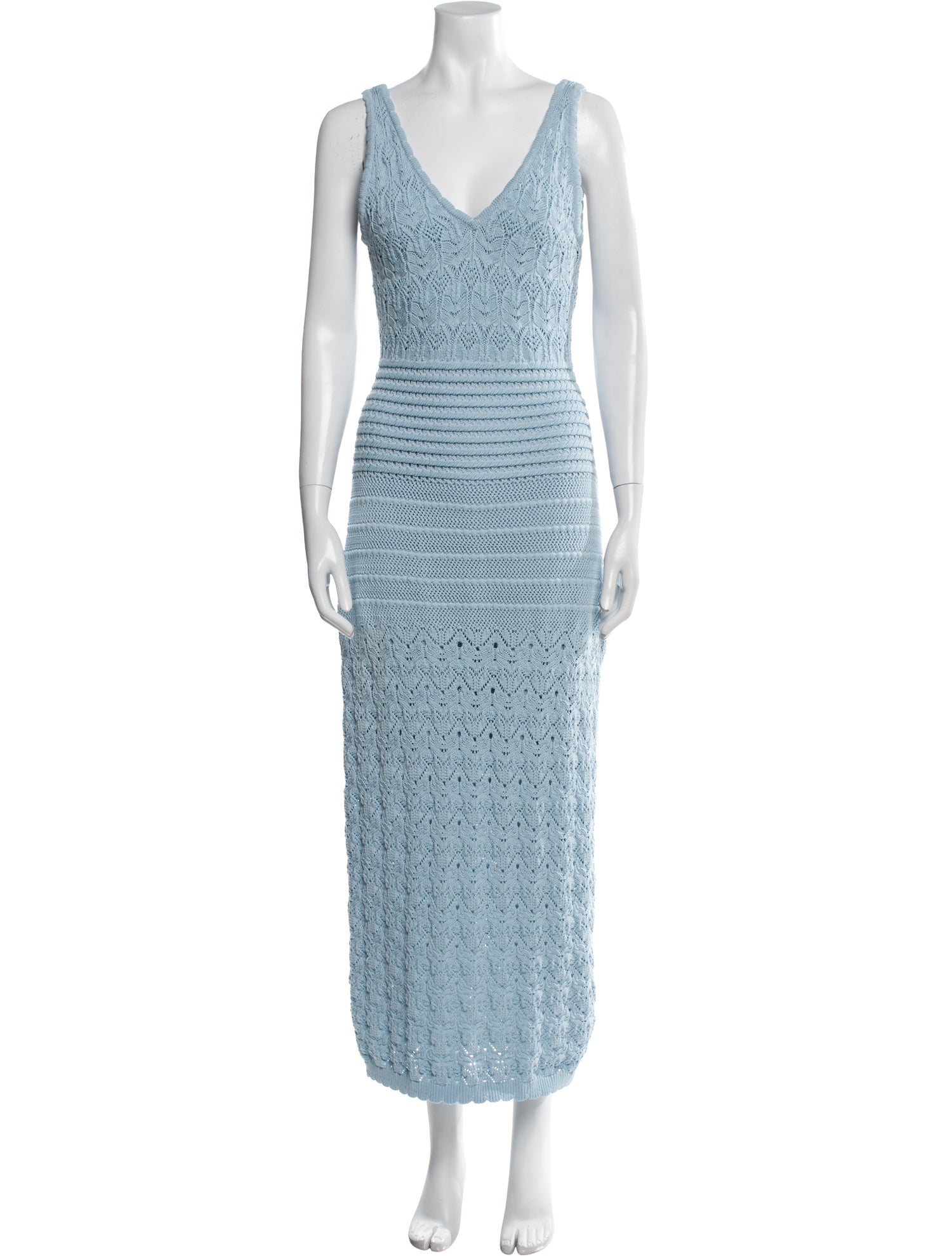 Ronny Kobo Printed Long Dress