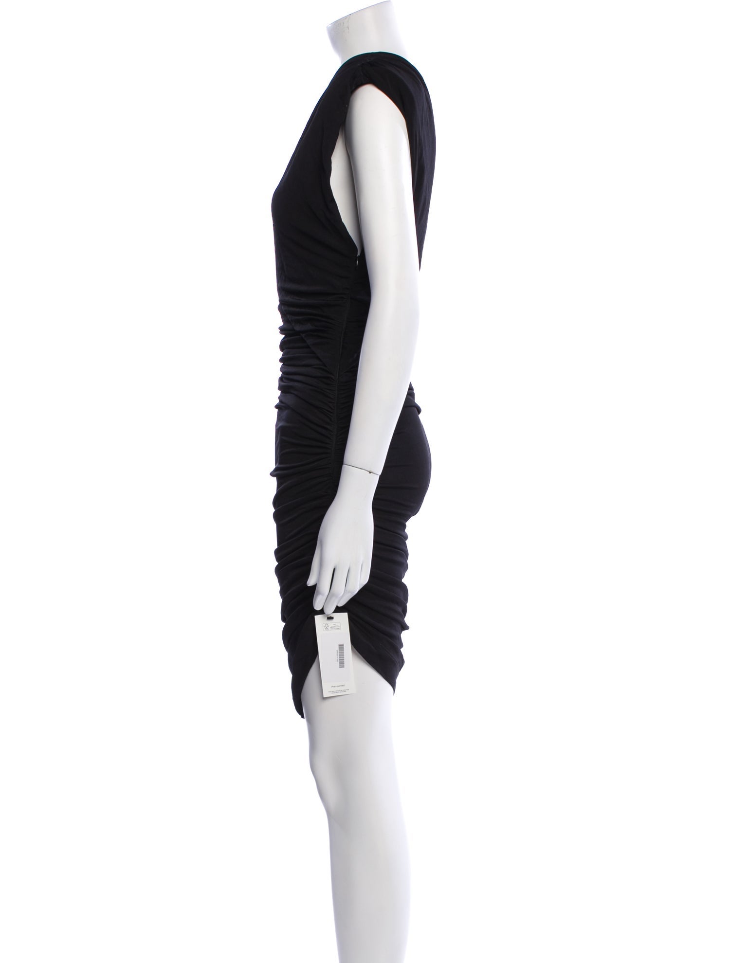 Ronny Kobo One-Shoulder Knee-Length Dress