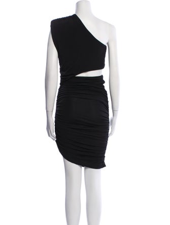 Ronny Kobo One-Shoulder Knee-Length Dress