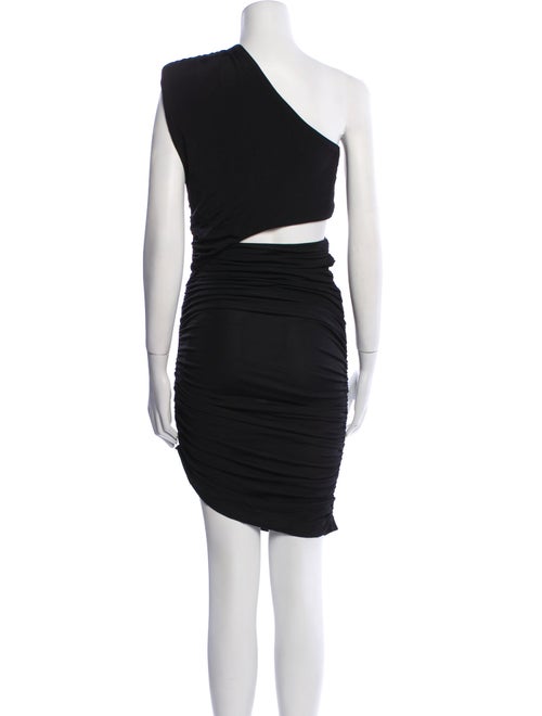 Ronny Kobo One-Shoulder Knee-Length Dress