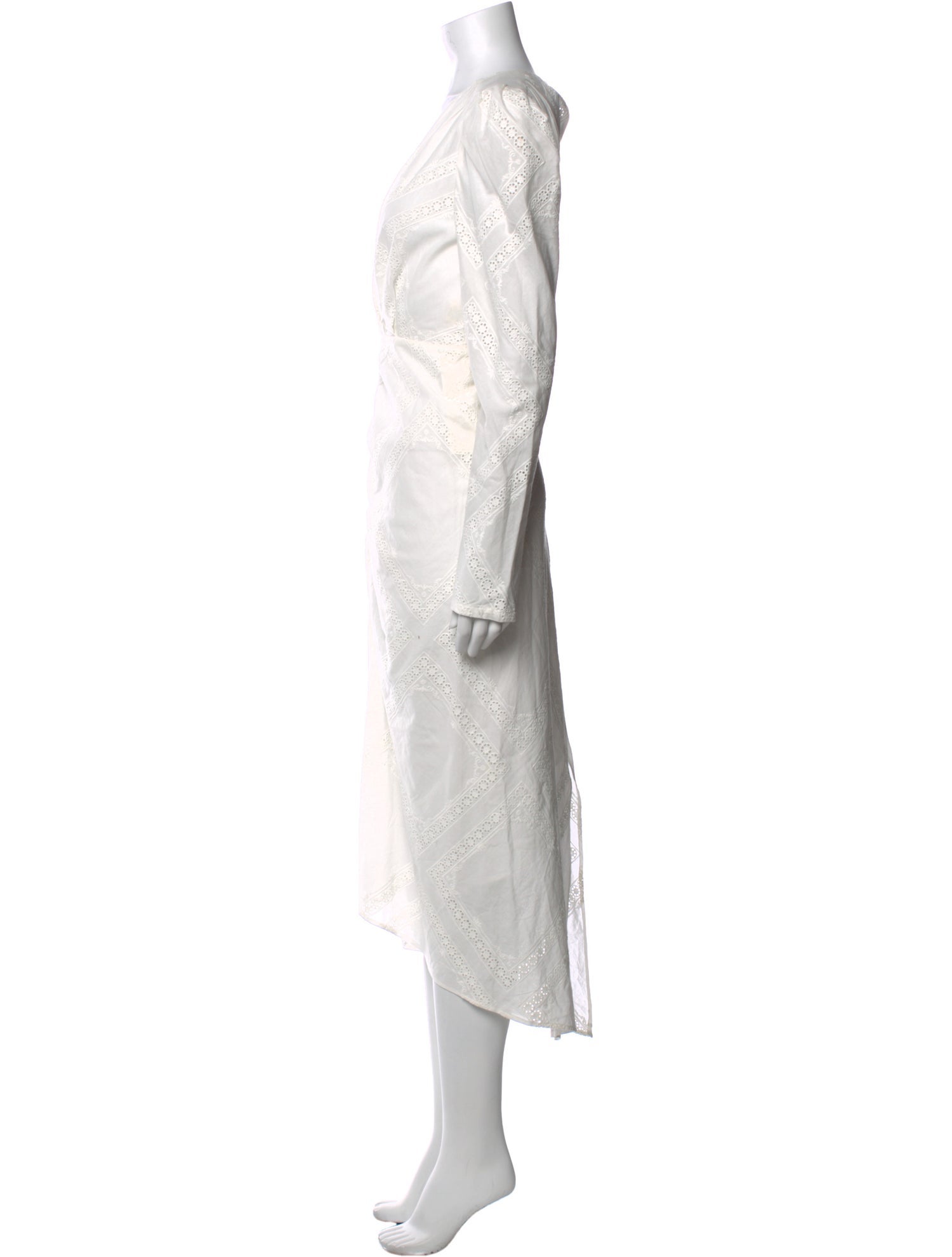 Ronny Kobo V-Neck Long Dress