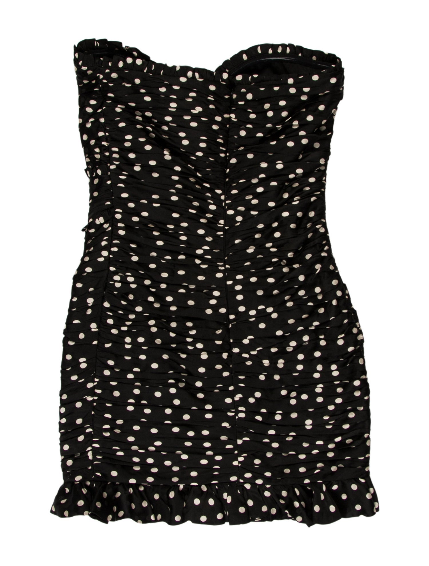 Ronny Kobo Polka Dot Print Mini Dress