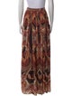Ronny Kobo Silk Long Skirt