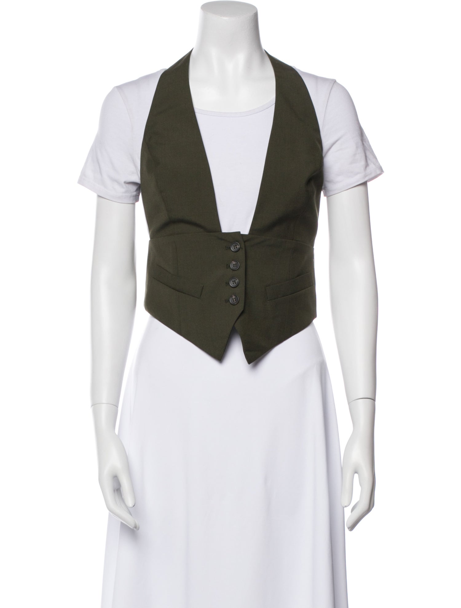 Ronny Kobo Wool Vest w/ Tags