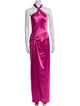 Ronny Kobo Halterneck Long Dress