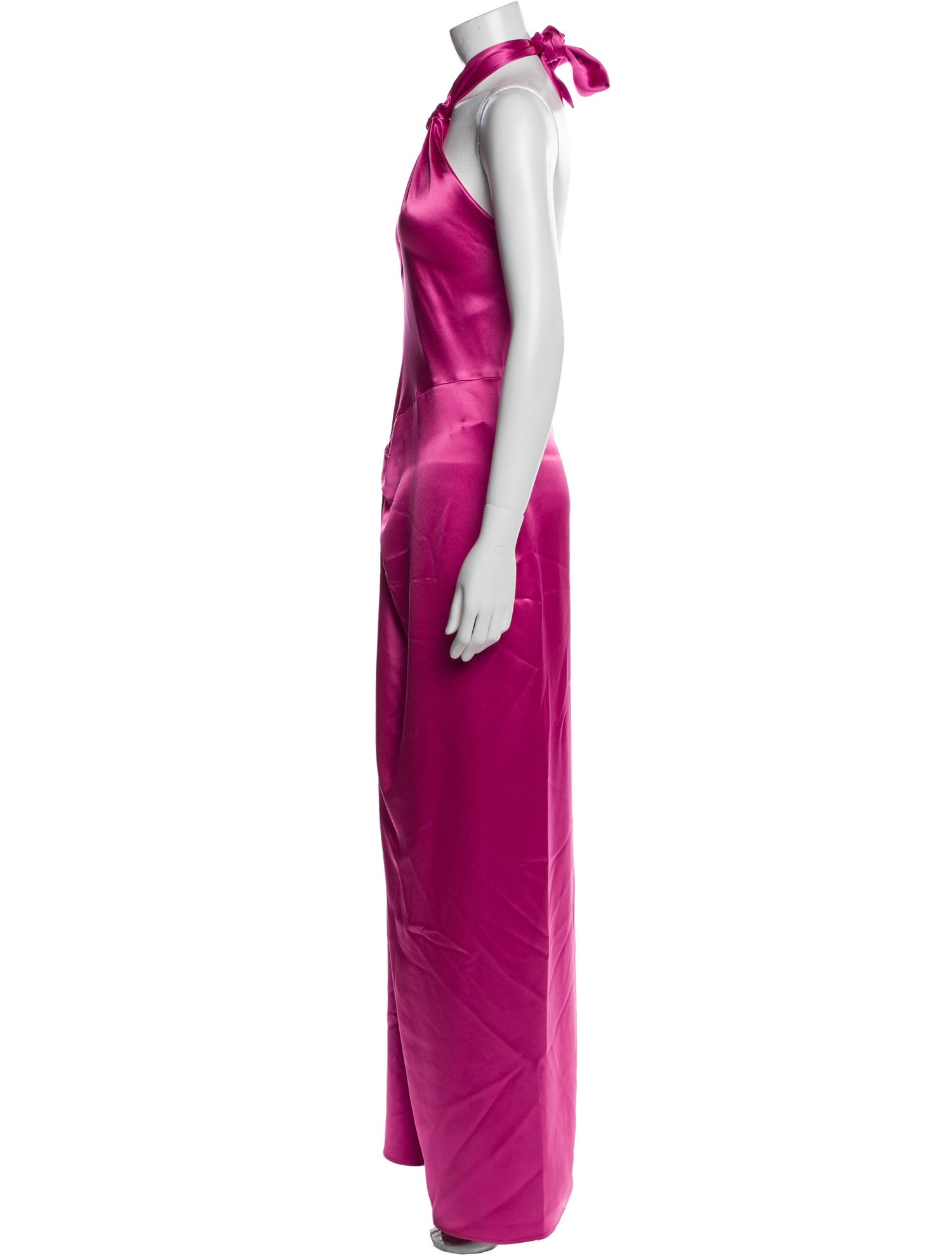 Ronny Kobo Halterneck Long Dress