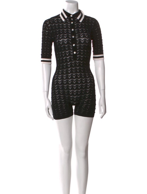 Ronny Kobo Printed Romper