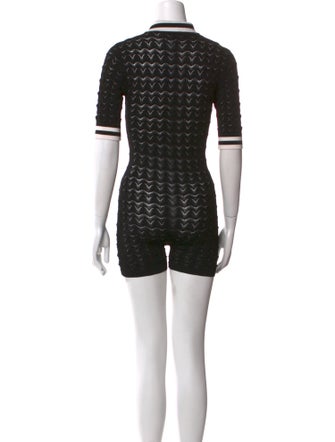 Ronny Kobo Printed Romper