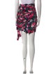 Ronny Kobo Floral Print Knee-Length Skirt